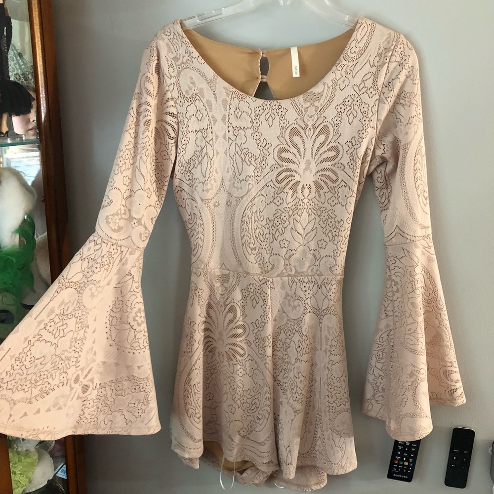 Nude Romper